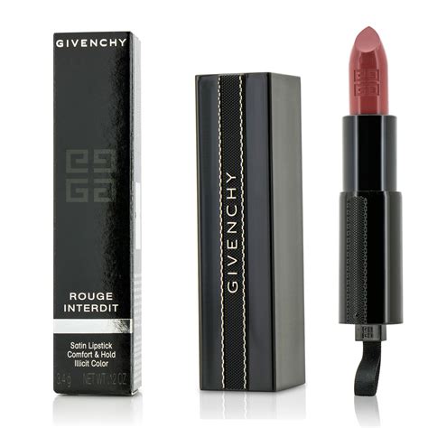 givenchy lippenstift rouge interdit boyish rose|Givenchy satin lipstick.